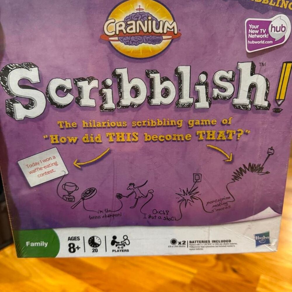 New Cranium Scribblish! Drawing Party Game